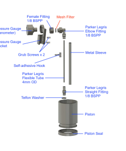 Alternative view of Cafelat Mesh Filter Replacement Part