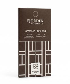Fjorden Sjokolade Tomatoe in 68% Dark Chocolate