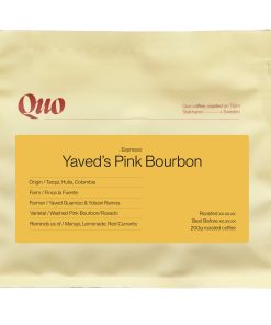 Quo - Finca la Fuente Pink Bourbon, Colombia (Yaved's Pink Bourbon) - 200g