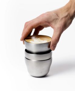 OREA Stac Steel Cups (2-Pack) 150 ml | Double-Walled Stainless Steel - Image 4