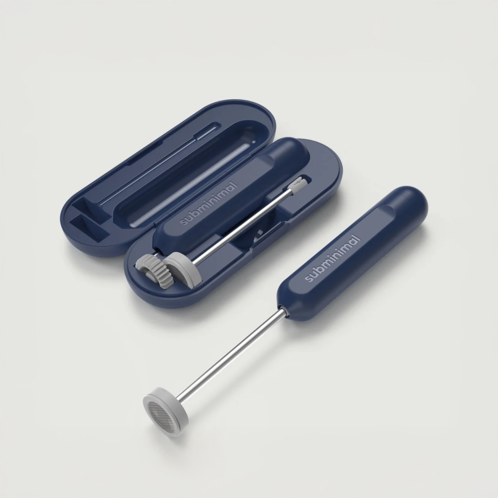 Subminimal NanoFoamer GO Handheld Milk Foamer with Travel Case - Image 11
