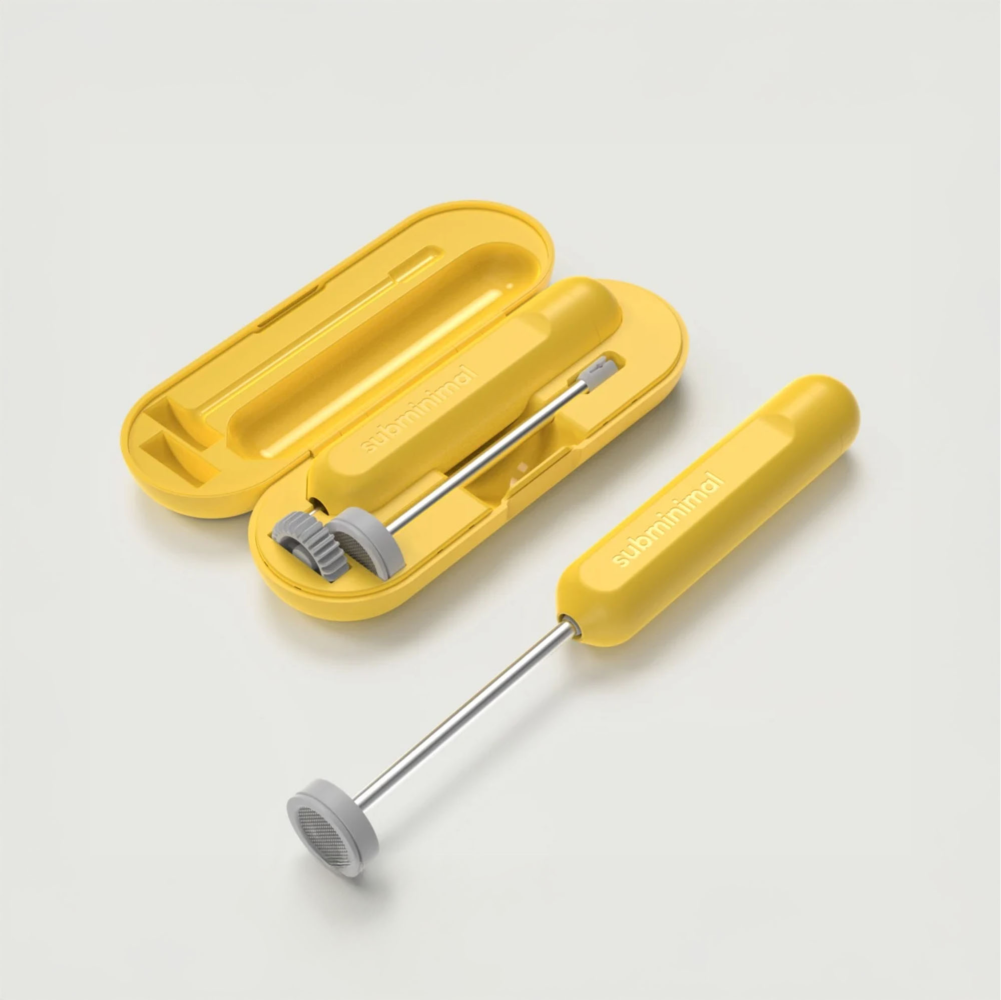 Subminimal NanoFoamer GO Handheld Milk Foamer with Travel Case - Image 5