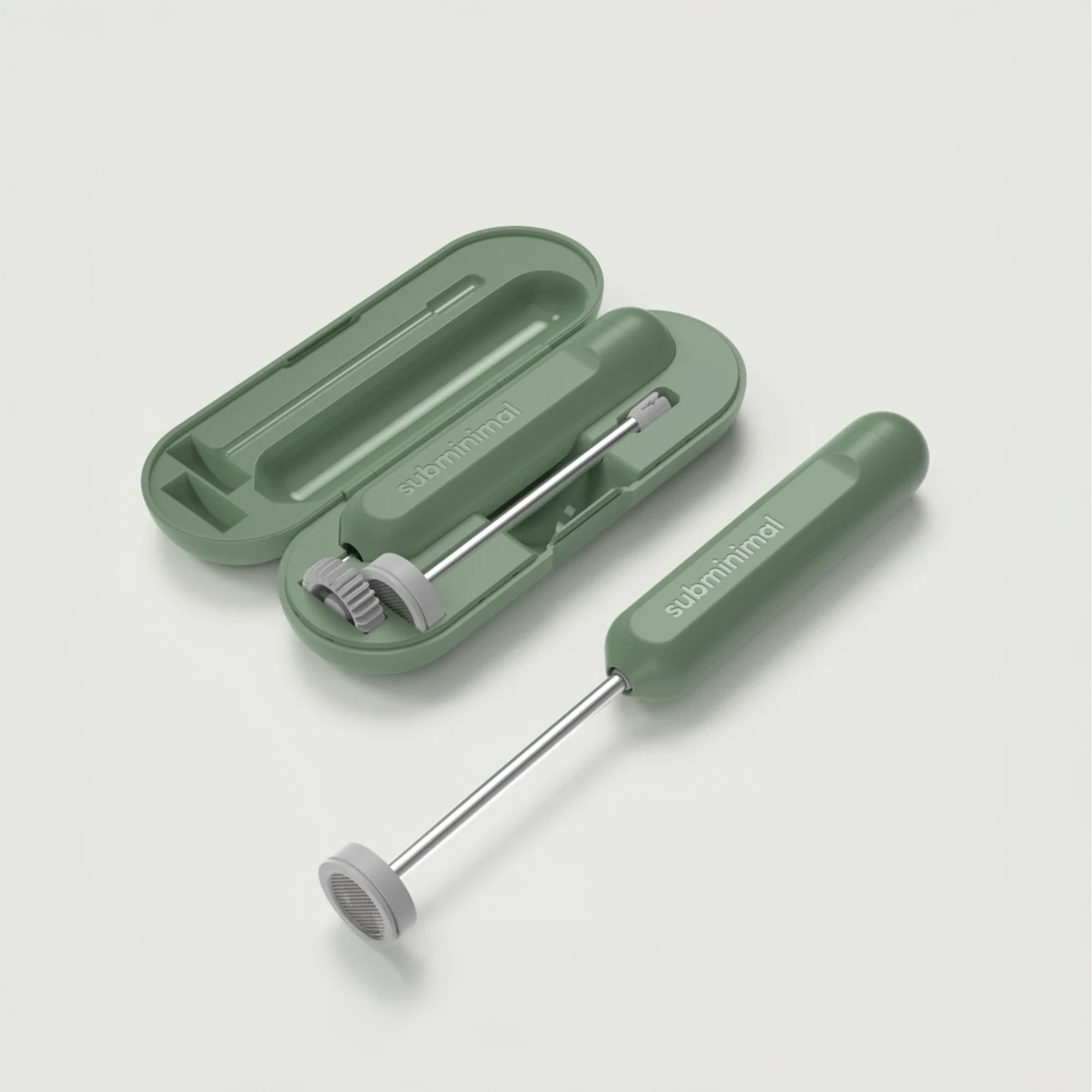 Subminimal NanoFoamer GO Handheld Milk Foamer with Travel Case - Image 9