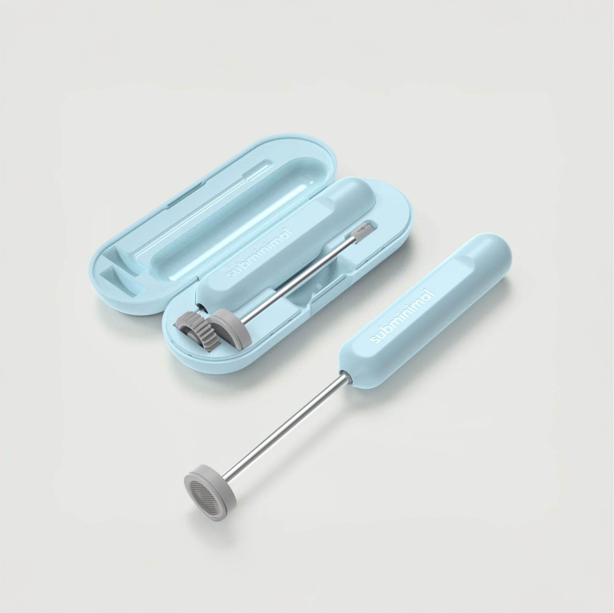 Subminimal NanoFoamer GO Handheld Milk Foamer with Travel Case - Image 8
