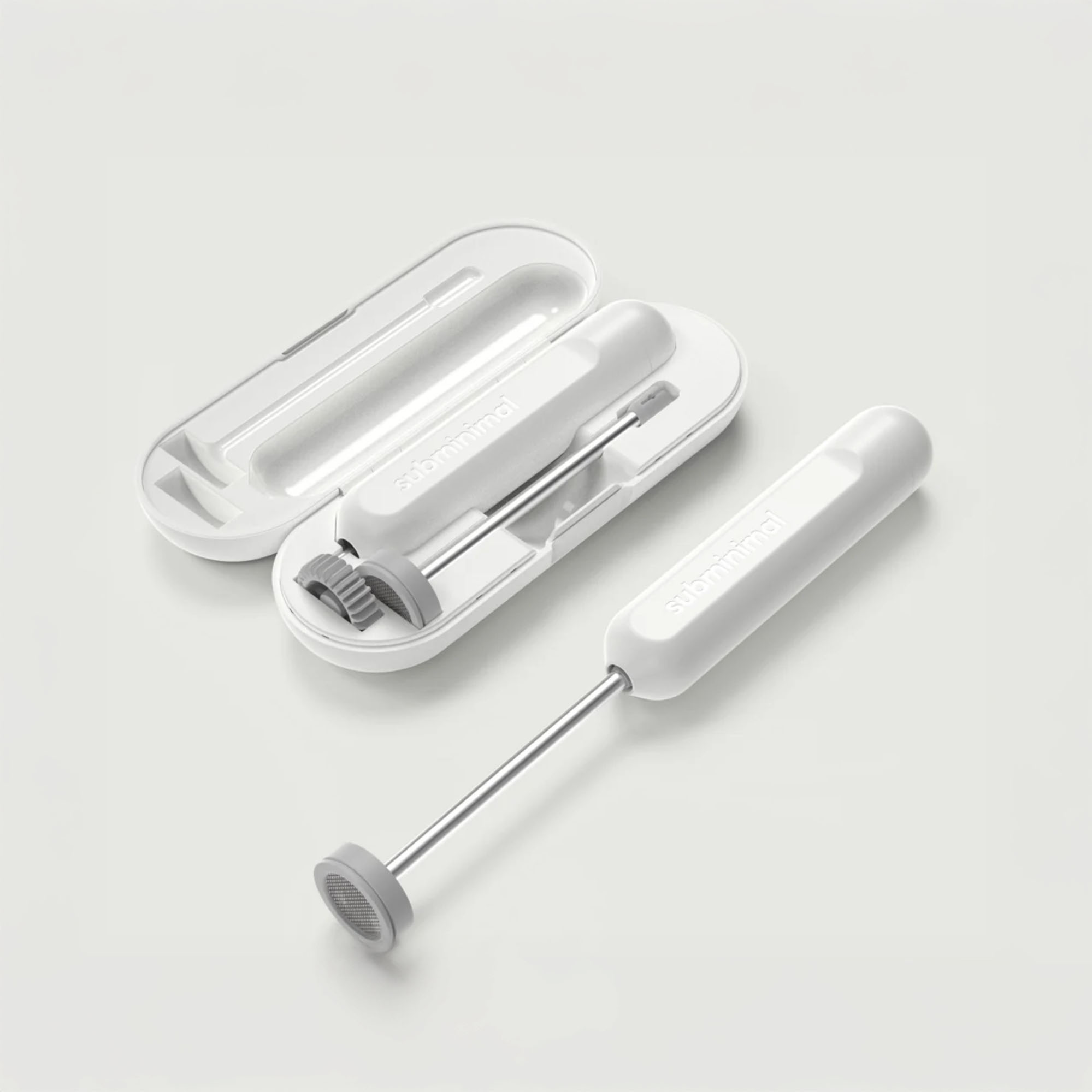 Subminimal NanoFoamer GO Handheld Milk Foamer with Travel Case - Image 7