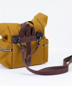 9Barista Nomadic Travel Bag, cotton canvas with roll-top closure