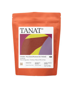 Tanat Finca Zarza Pacamara Advanced Washed Colombian filter coffee, 200 g bag