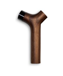 Fellow Stagg EKG Pro replacement handle in walnut with black end collar