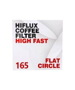 HIFLUX High Fast Flat Circle 165 coffee filters, pack of 50