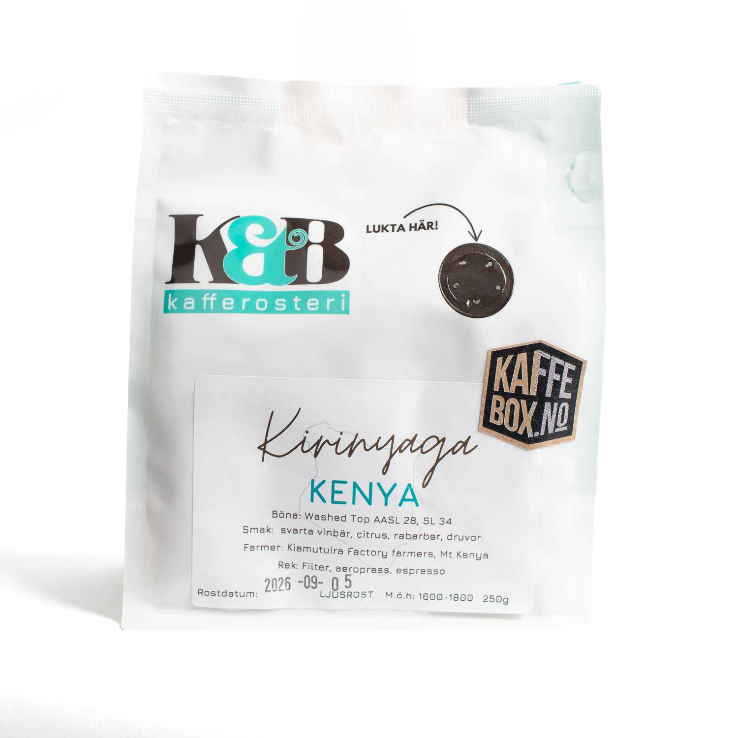 Kirinyaga, Kenya Filter - K&B Kafferosteri