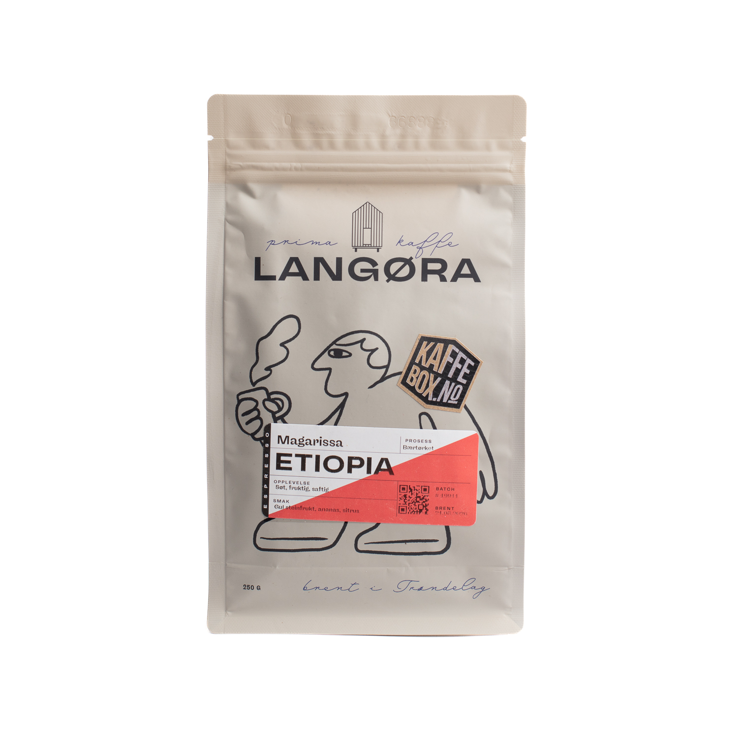 Langøra - Magarissa, Etiopia - 250g (espresso)
