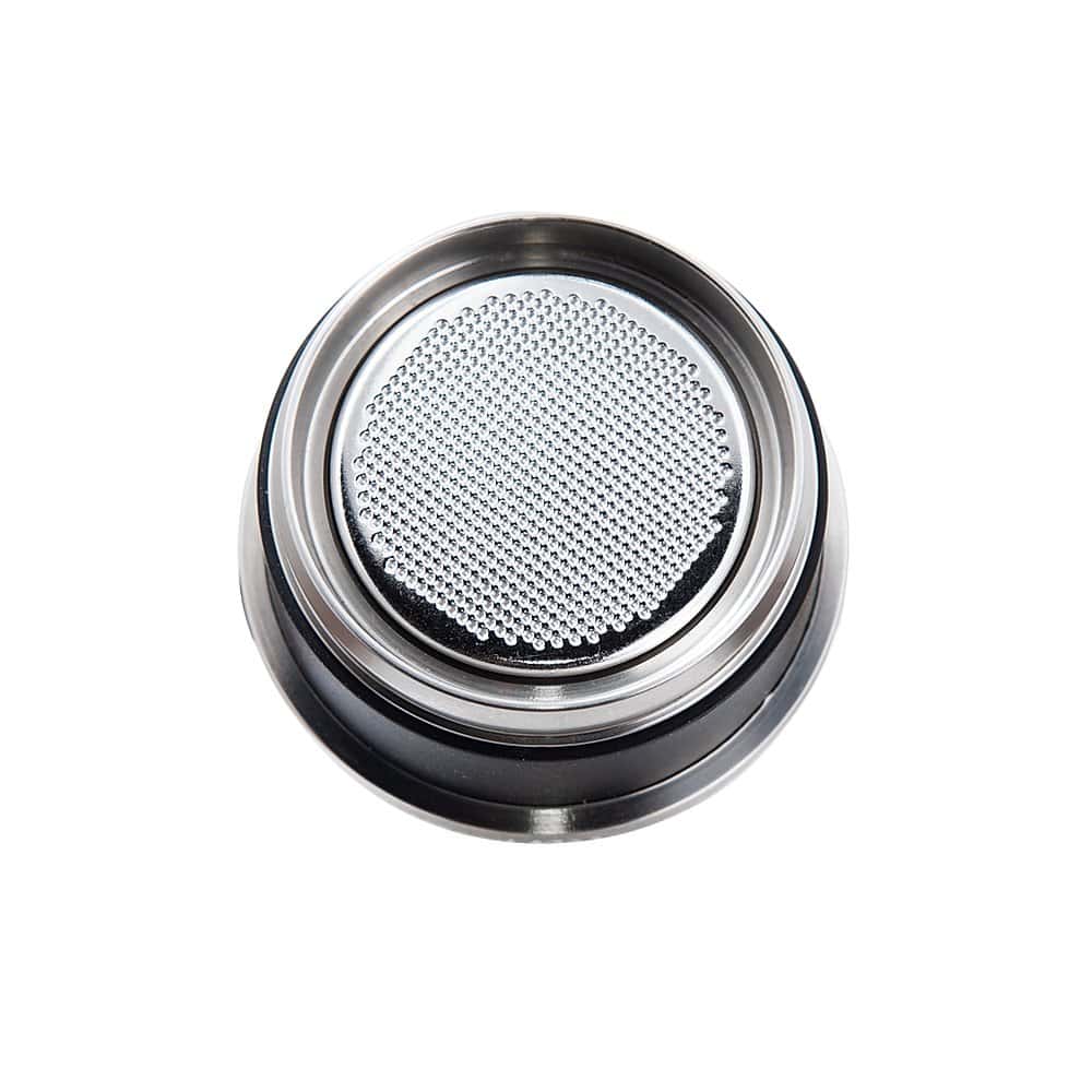 Flair PRO portafilter replacement part for PRO 2 and PRO 3, stainless steel, on a white background