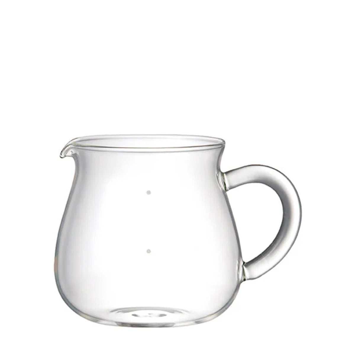 Kinto Slow Coffee Style rounded glass coffee server, 4 cups