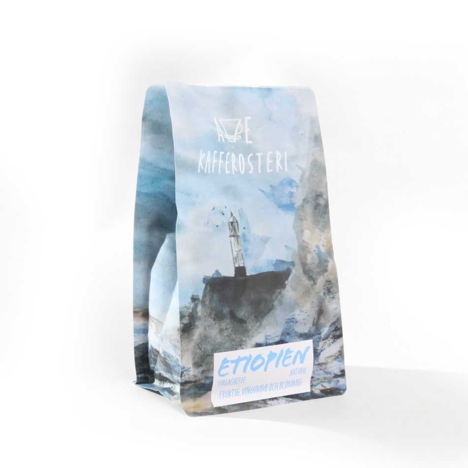 AVE Kafferosteri Yirgacheffe natural Ethiopian filter coffee, 250 g bag