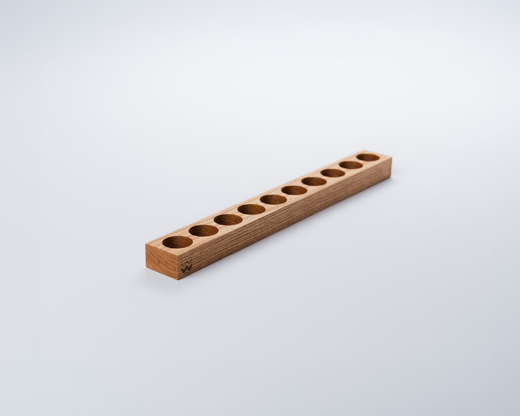 Weber Workshops Polymer Caddy, 10-slot version, angled view