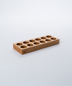 Weber Workshops Polymer Caddy, 12-slot version, angled view