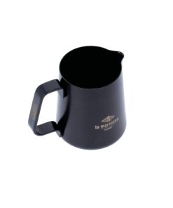 La Marzocco Home black stainless steel milk pitcher