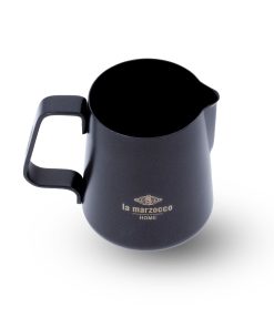 La Marzocco Home black milk pitcher, spout detail