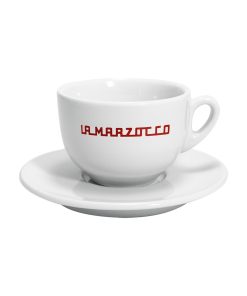 La Marzocco Linea cappuccino cup with saucer