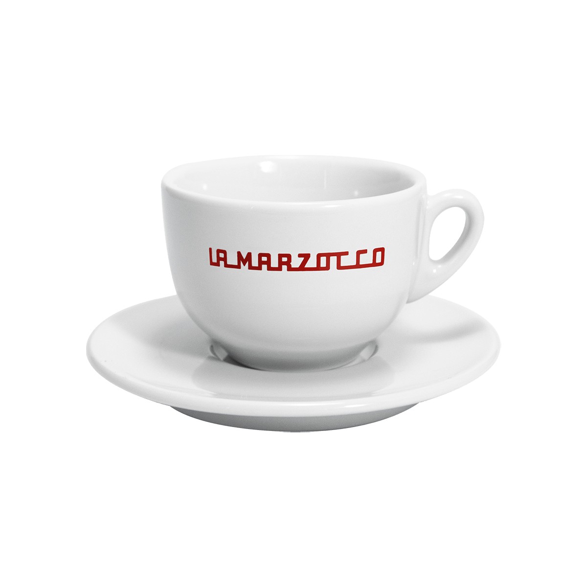 La Marzocco Linea cappuccino cup with saucer