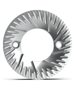 LeBrew 78mm Sweet Filter HyperBurrs, single burr front view
