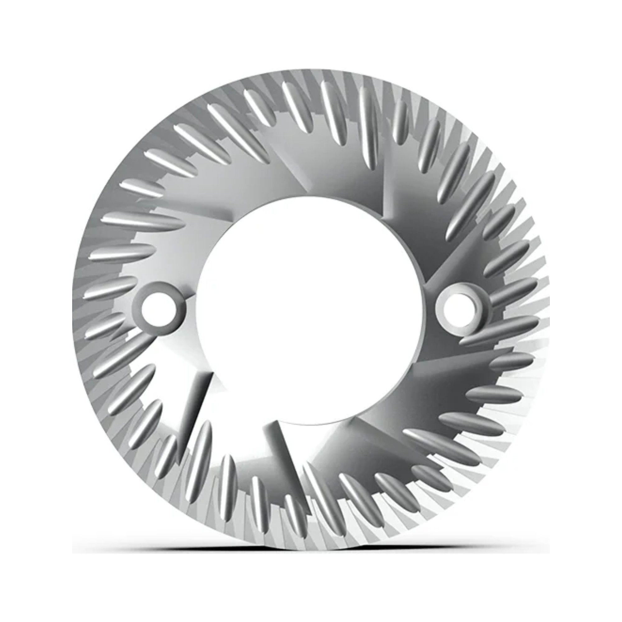 LeBrew 78mm Sweet Filter HyperBurrs, single burr front view