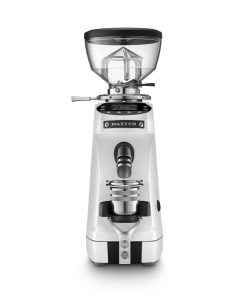 Mazzer Mini g Demi-Matt White, front view