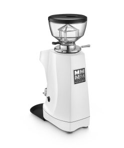 Mazzer Mini g Demi-Matt White, side view