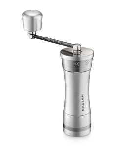 Mazzer Omega X hand grinder with crank
