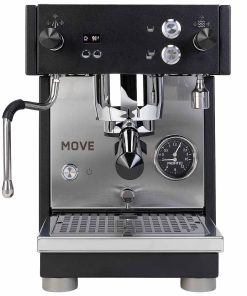 Profitec MOVE 2.0 dual boiler espresso machine, Exclusive Line in matt black, front view