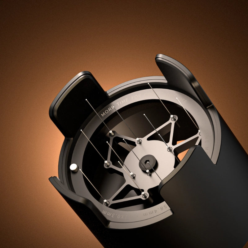 Timemore Autospin WDT tool in an espresso setup