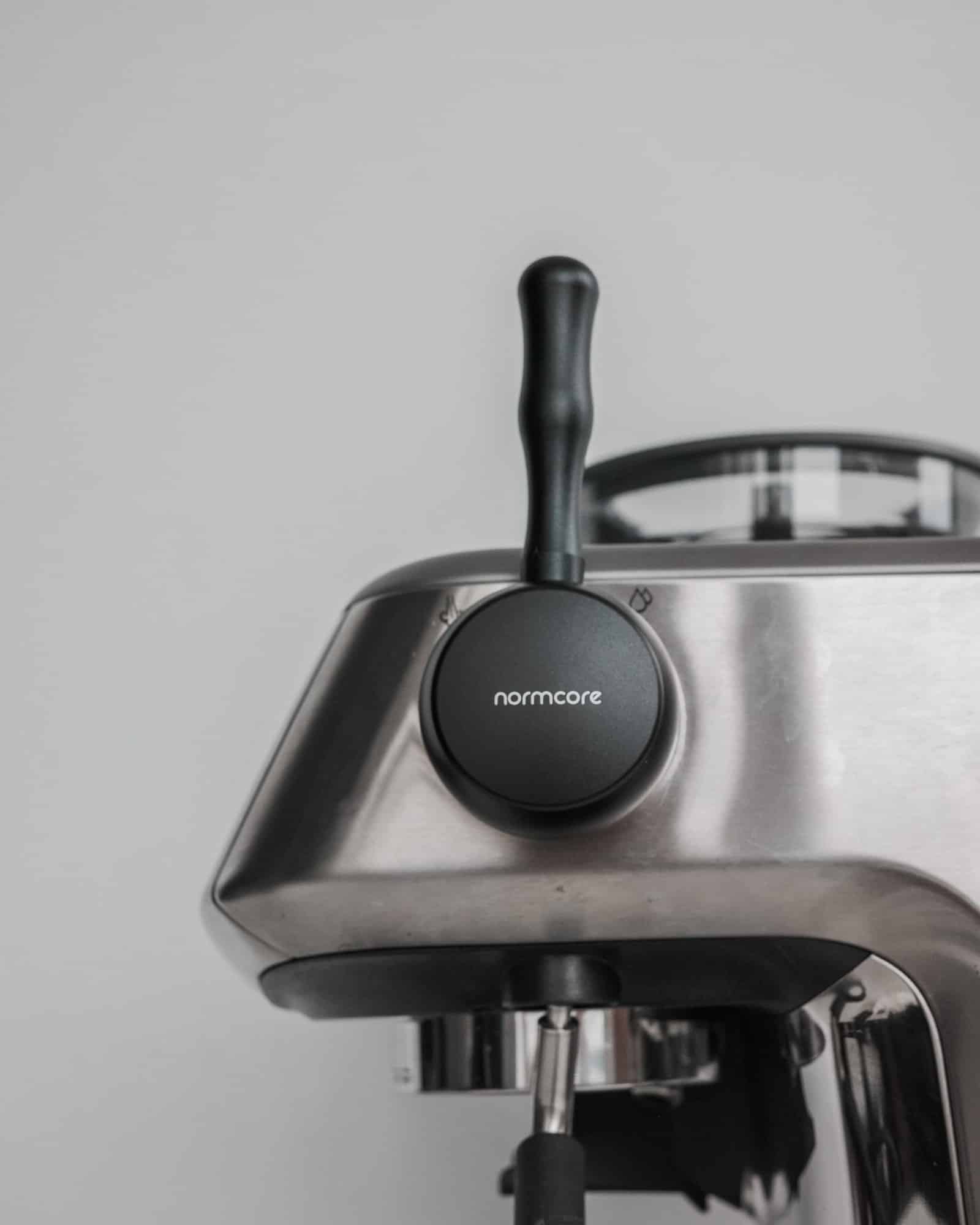 Normcore Snap-On Steam Lever V2 fitted to a Sage / Breville Barista Pro