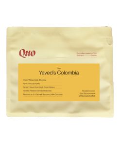 Quo Coffee Yaved's Colombia washed Finca la Fuente filter coffee, 200 g bag