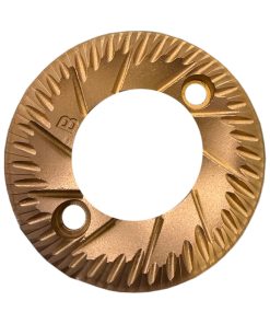 SSP 80mm Lab Sweet flat burr with Red Speed coating and two screw holes, for the Ditting 804 and 807