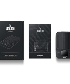 Wacaco Exagram box, instruction manual and scale